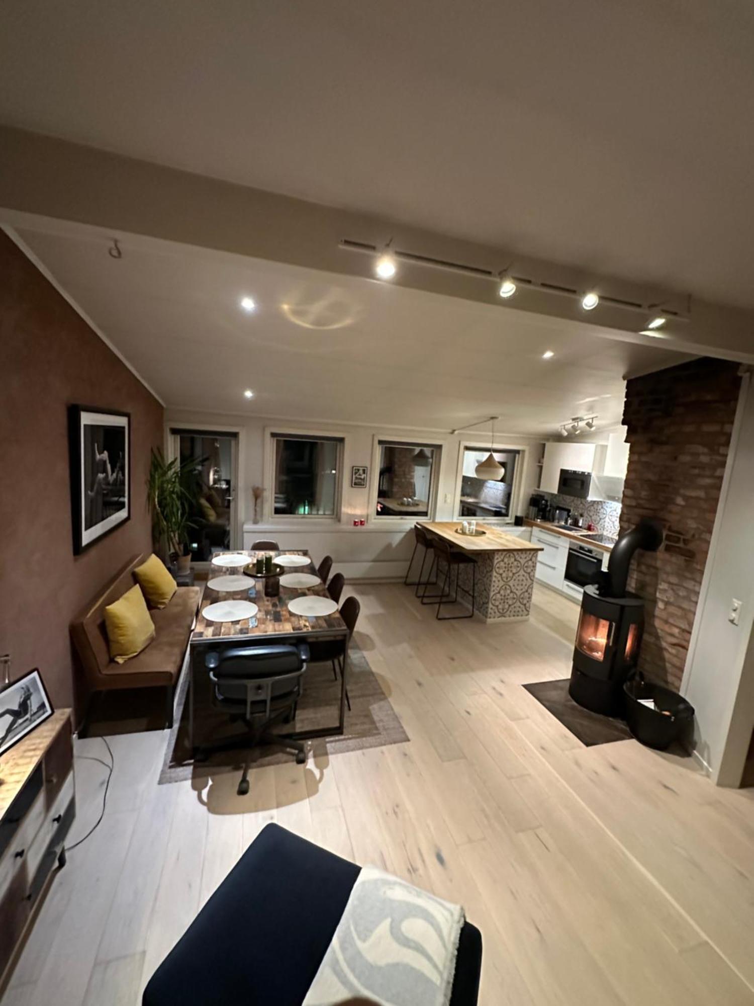 شقة Penthouse In Oslo'S Hippest District Gruenerlokka المظهر الخارجي الصورة